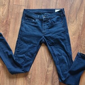 rag & bone Men's Deep Indigo Skinny Jeans